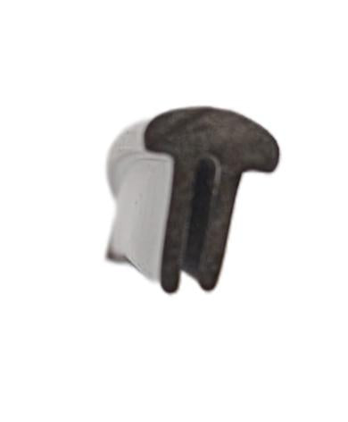 Longeron de bord noir petit "T" arrondi au mètre