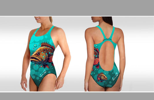 Grouper-Badeanzug für Damen